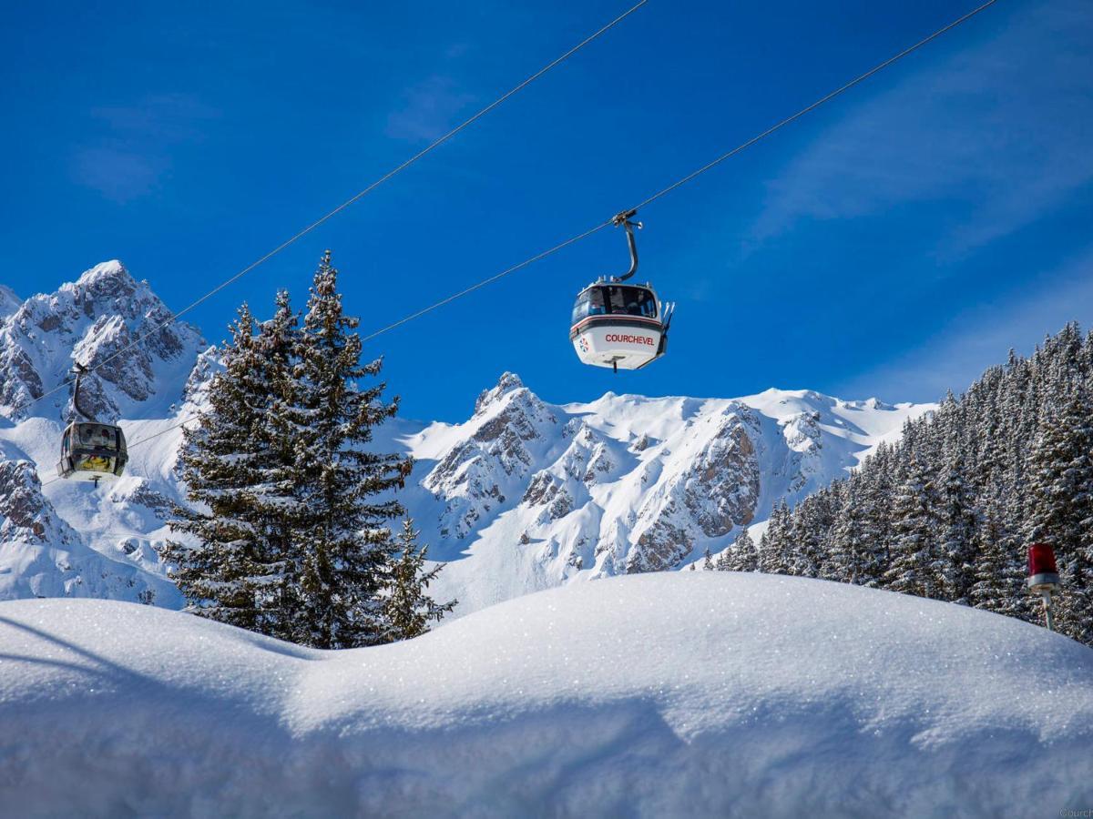 Ferienwohnung Studio Pour 2 Avec Skis Aux Pieds Et Parking A Courchevel 1850 - Fr-1-575-175 Exterior foto